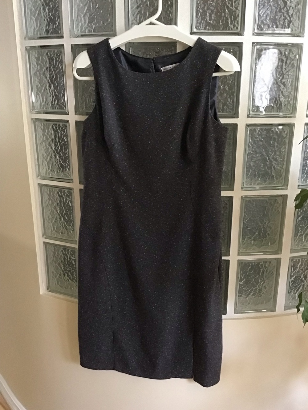 Charcoal Tweed Dress